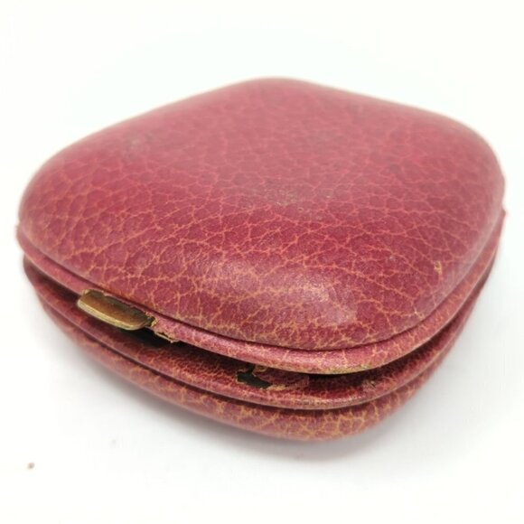 Linden Black Forest Vintage Leather Case Alarm Clock - Picture 5 of 5